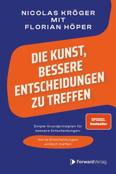 Buchcover: Nicolas Kroeger Die Kunst Bessere Entscheidungen